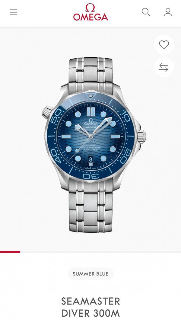 Omeg_a seamaster diver 300M automatic