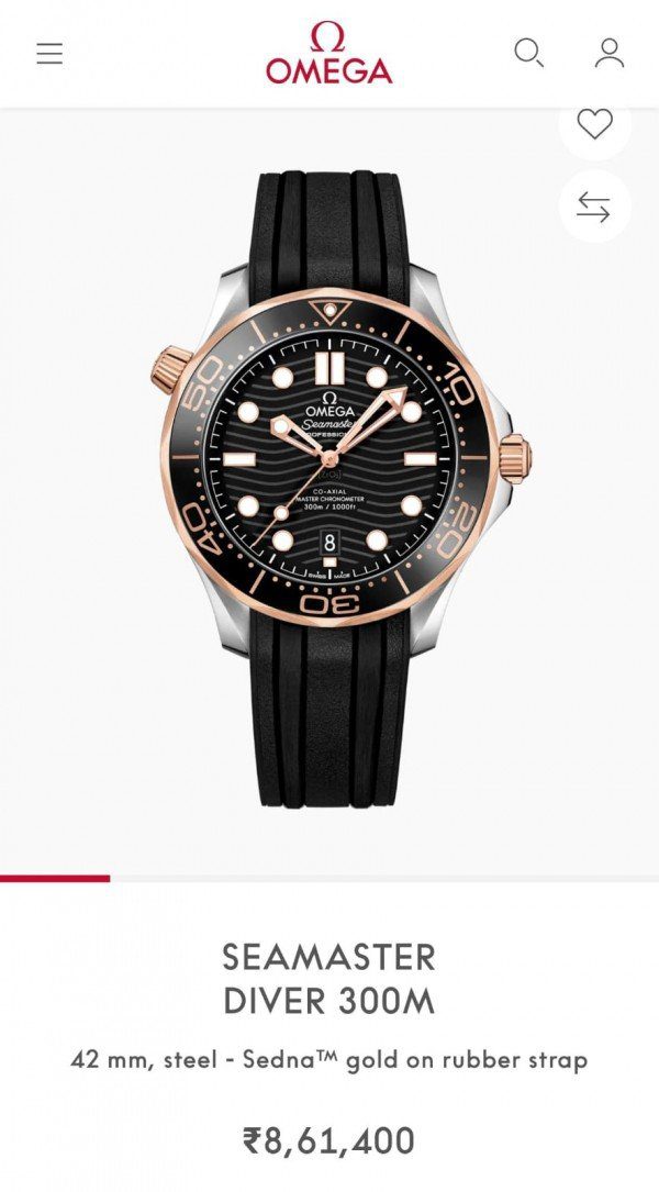 Omeg_a seamaster diver 300M automatic