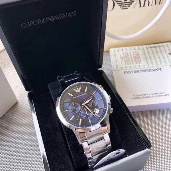 Emporio Arman_i Classic Silver-Blue - Image 2